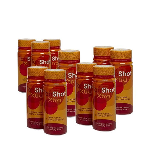 10 x TanShot Xtra Vitamin Tanning Drink (60ml)