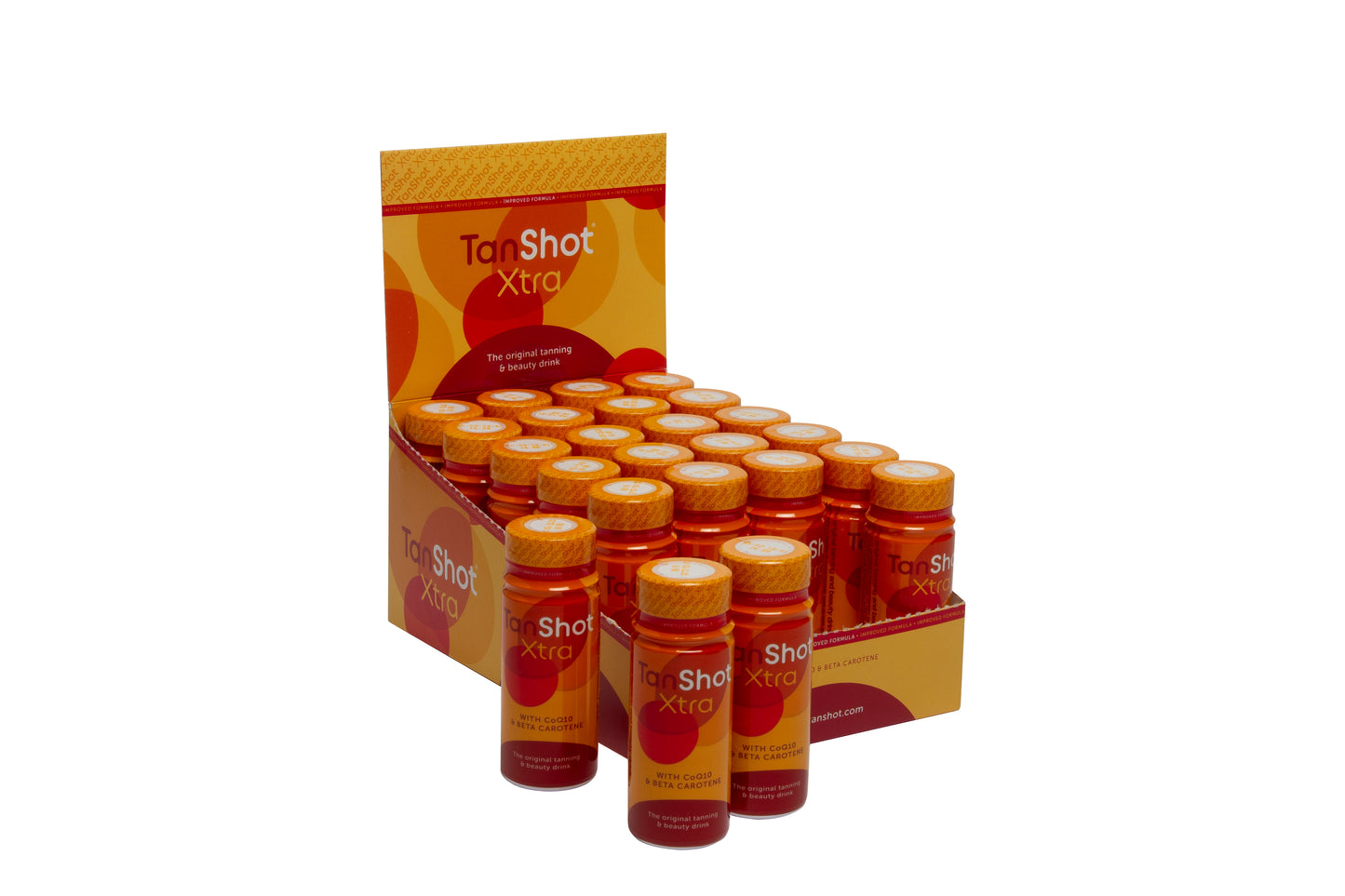 24 x TanShot Xtra Tanning Vitamin Drink (60ml)