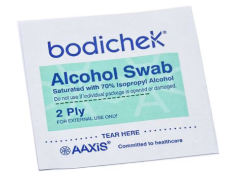 15 x Alcohol Swabs